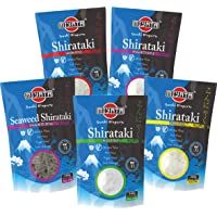 Miyata Shirataki- Caja Mixta Con 5 Variedades Diferente De Fideos De Harina De Konjac- 1350 g